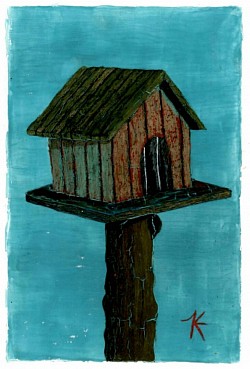Lonely Birdhouse